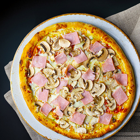 Ветчина и грибы