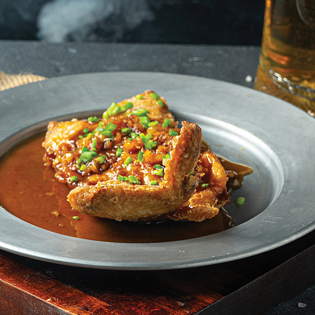 "Пол цыплёнка" в горячих специях