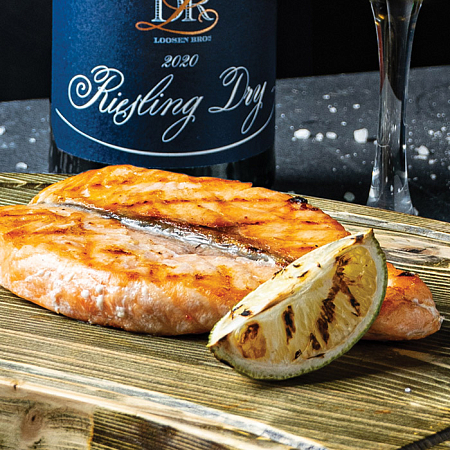 Стейк из лосося