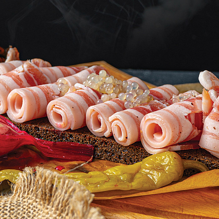 Грудинка солёная