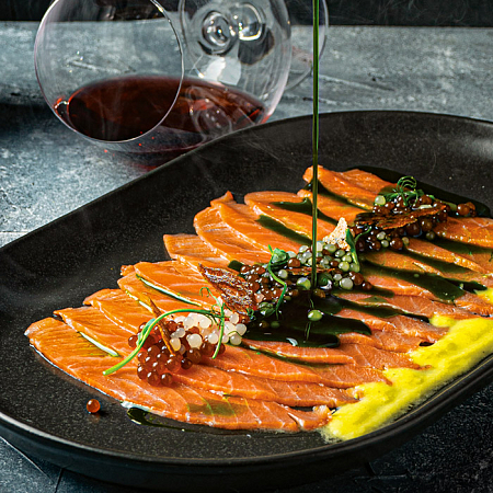 Гравлакс из лосося